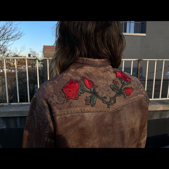 Custom Handmade Leather Shirt - Picture 3 of 5